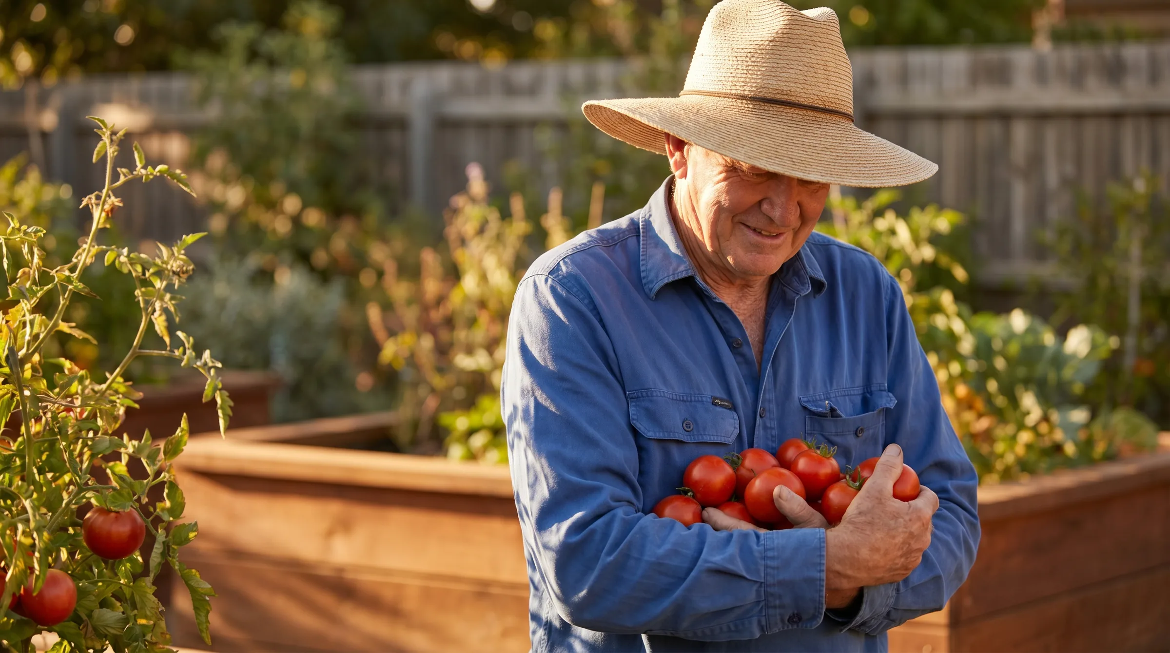 A member following along with a gentle movement session