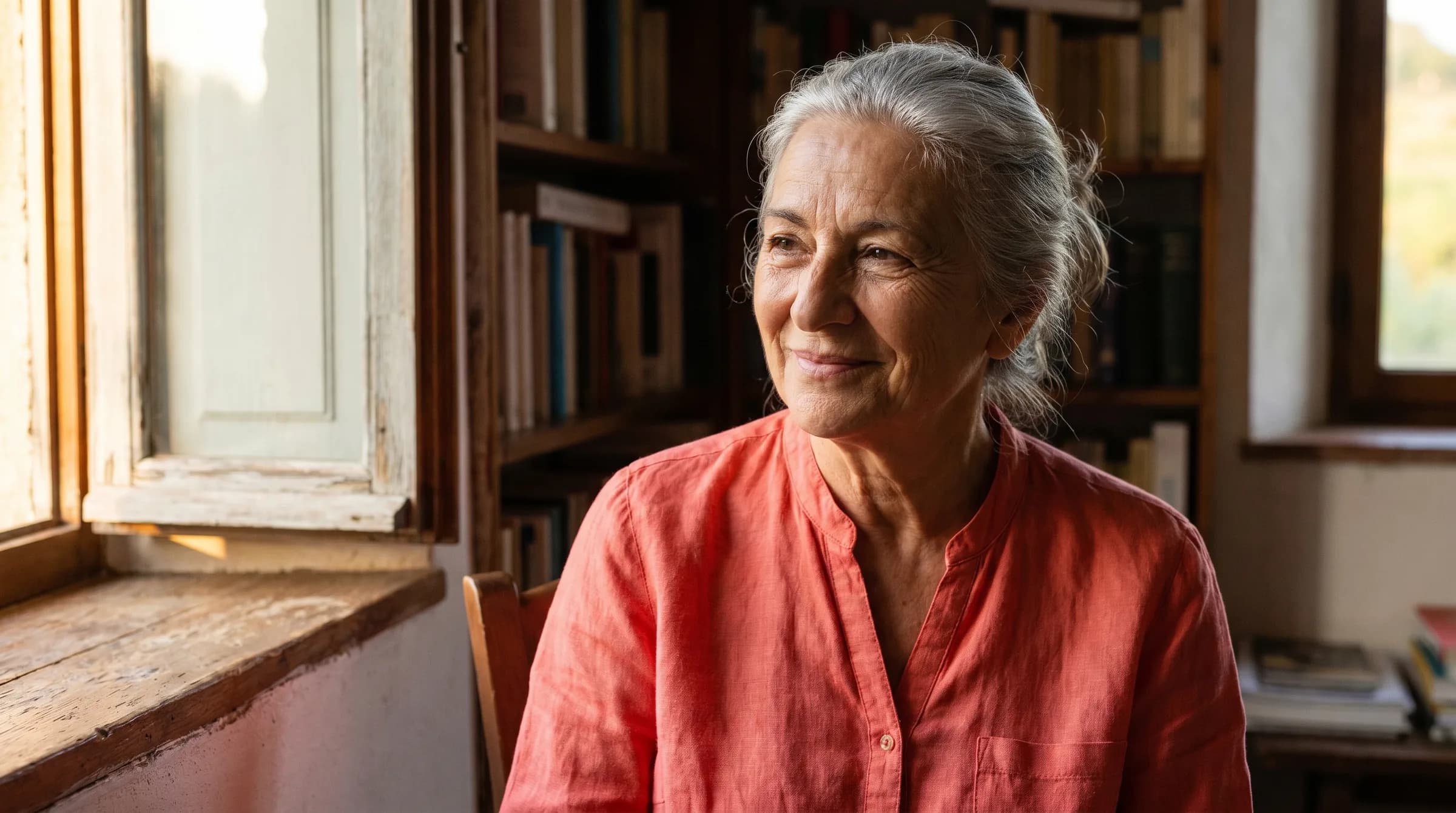 A member at home with their personalized plan